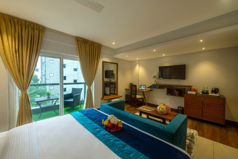 Bedroom 2, Royal Ace Boutique Hotel, Bangalore