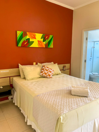 Bedroom 3, HOTEL ROSA DA ILHA GUARUJA - PERTO DO MAR, Guarujá