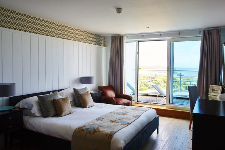 Bedroom 4, St Moritz Hotel, Cornwall