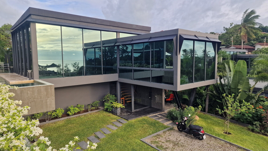Exterior & Views 2, Villa Obsidian, sea view and walk to Choeng Mon beach, Ko Samui