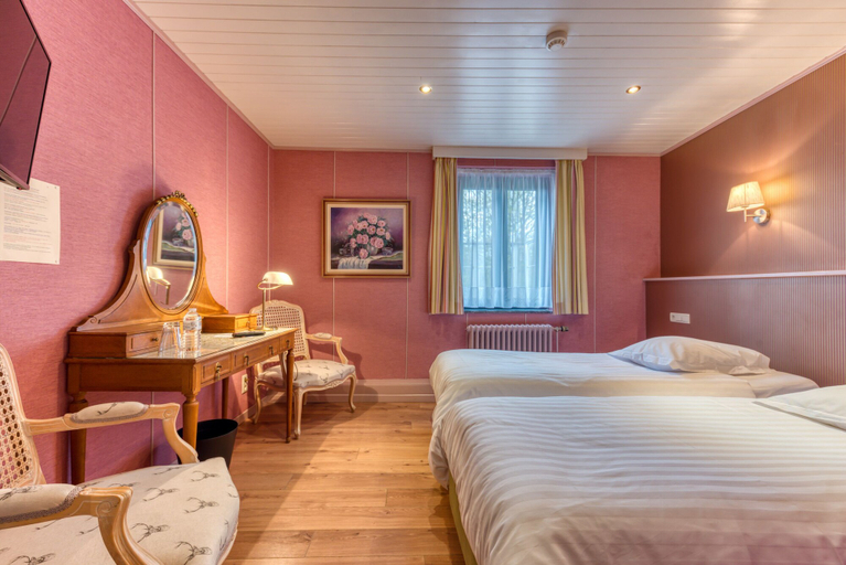 Bedroom 2, Hôtel Le Cor de Chasse, Luxembourg