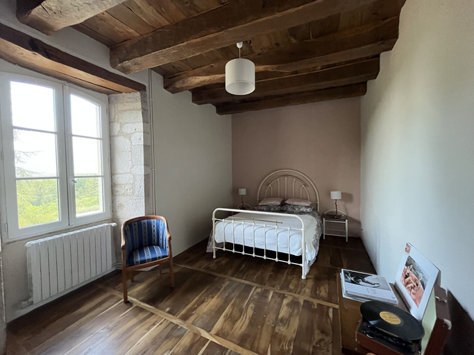 Bedroom 3, Le Mas de Coursac, Lot