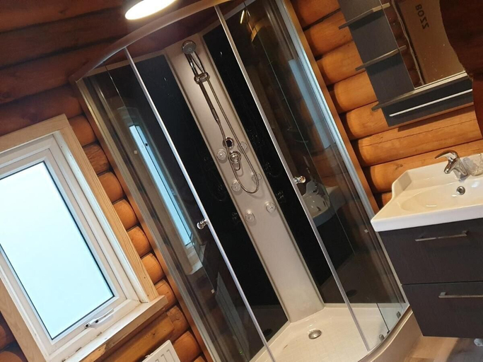 Bathroom, Loghouse with amazing view and sauna, Grýtubakkahreppur