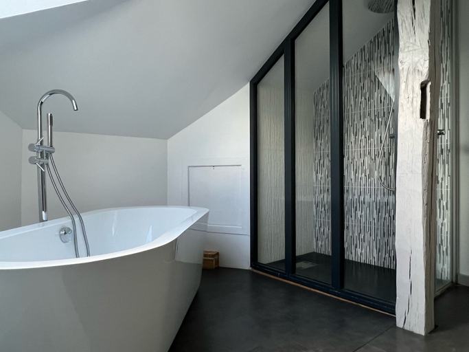Bathroom 5, Chambres d'hôtes & SPA Les Perce Neige, Indre-et-Loire