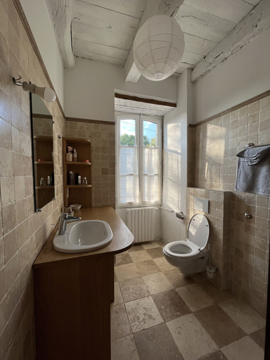 Bathroom, Le Mas de Coursac, Lot