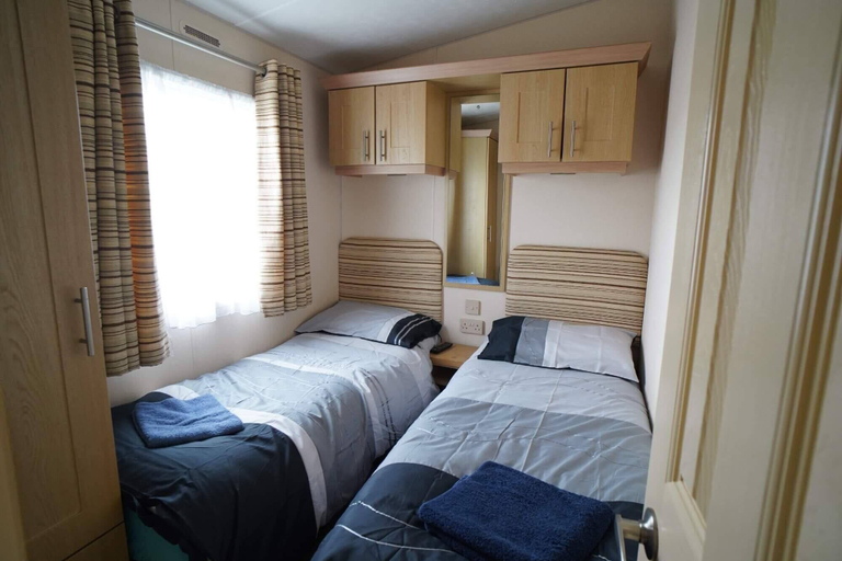 Bedroom 2, 3 Bedroom Chalet in Hunstanton Pets go Free, Cambridgeshire