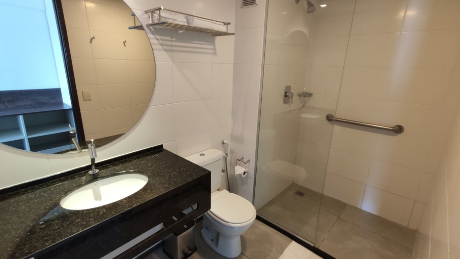 Bathroom, Flat Vista Mar R627, Maceió (capital)