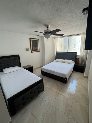 Bedroom 2, 3TC6 APARTAMENTO DE 3 ALC FRENTE AL MAR, Cartagena de Indias