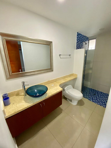 Bathroom 4, 2P1-AL2 APARTAMENTO 2 ALC FRENTE AL MAR, Cartagena de Indias
