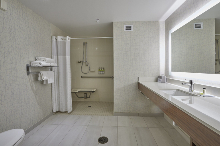Bathroom 4, Holiday Inn Express EUGENE - SPRINGFIELD by IHG, Lane