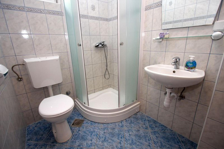 Bathroom 4, Apartments Adriatic Blue With Pool, Omiš