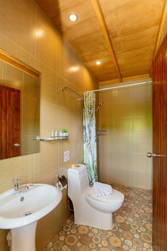 Bathroom 4, Khaosok River Home Resort, Phanom