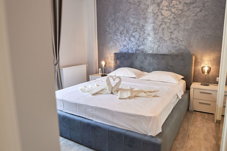 Bedroom 2, Santorini Apartament, Navodari