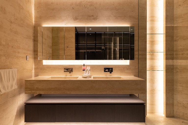 Bathroom 4, Palm Paradise- 5BR Villa - Infinity Pool, Dubai