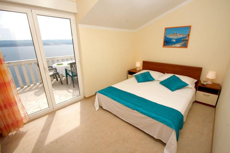 Bedroom 3, Apartments Adriatic Blue With Pool, Omiš