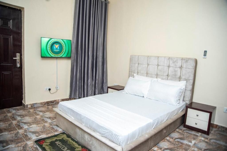 Bedroom 2, The Embassy Hotel & Apartment Abuja, AbujaMun