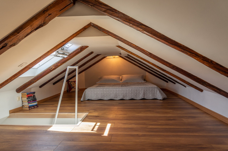 Bedroom 4, Cool Attic apt w Gallery, in the Heart of Split, Split