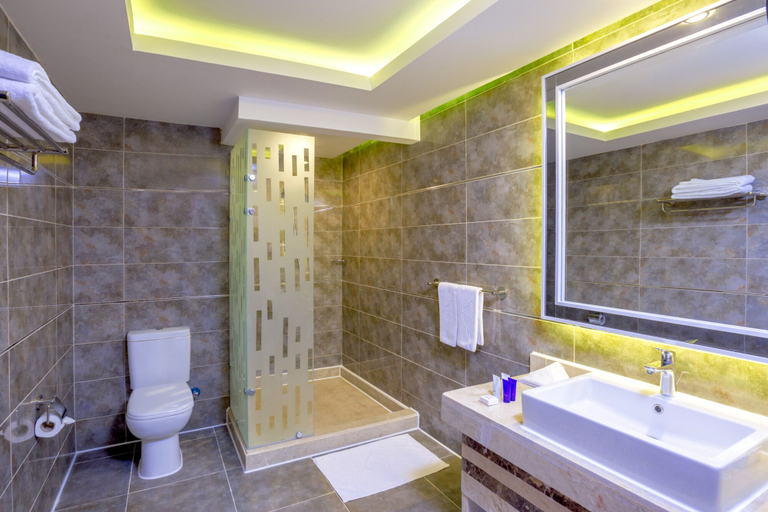 Bathroom 4, Pickalbatros Aqua Vista Resort - Hurghada, Al-Ghurdaqah