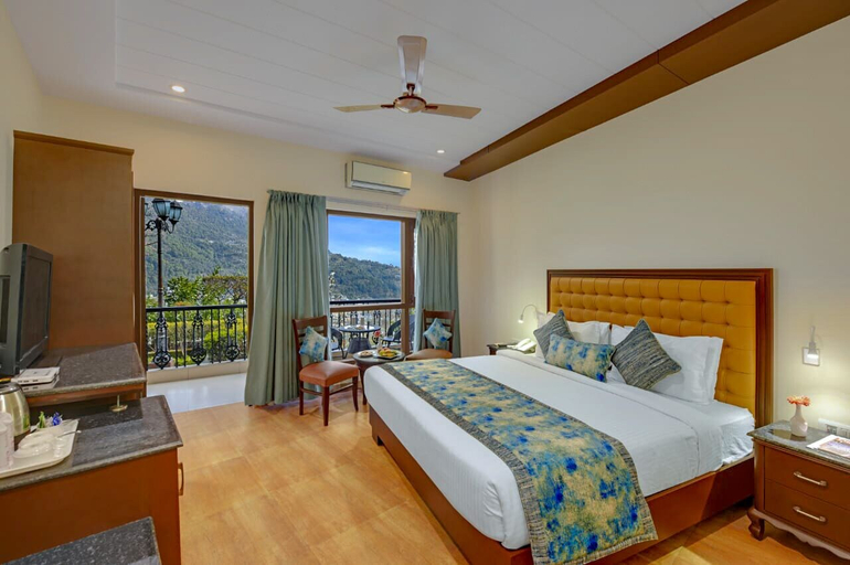 Bedroom 4, Excel Hotels & Resorts Bhimtal, Nainital