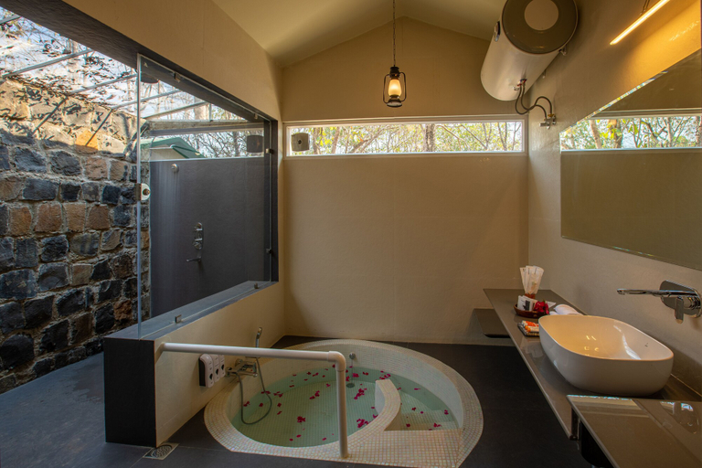 Bathroom 4, The Riverwood Forest Retreat-Kanha, Balaghat