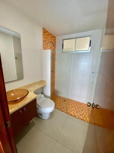Bathroom 3, 2P1-AL3 APARTAMENTO DE 2 ALC CON WIFI, Cartagena de Indias