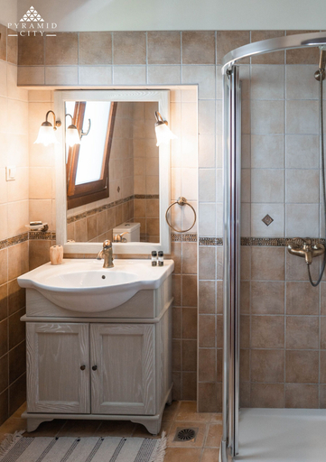 Bathroom, Villa Hera, Ionian Islands