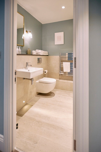 Bathroom 5, The Swan Hotel and Spa, Cumbria