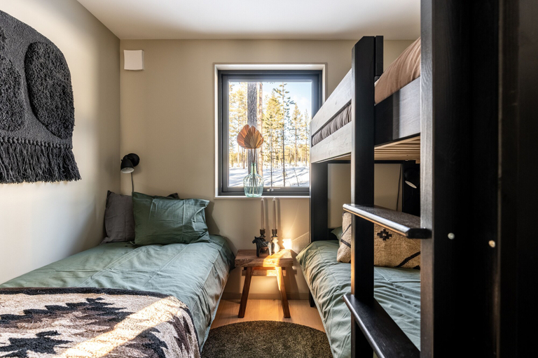 Bedroom 3, Nybyggt parhus Idre, Älvdalen