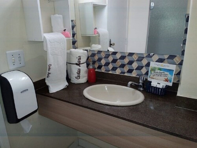 Bathroom 4, Costa Maris Beach Hotel Frente Mar, Guarujá