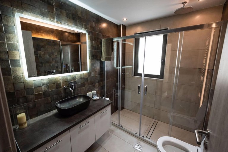 Bathroom 3, Serenity Suites Sea View 2, West Greece