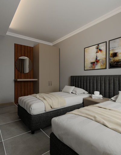 Bedroom 3, Perle Apart Hotel, Alanya
