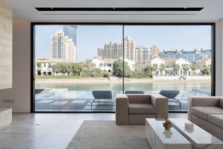 Living area 2, Palm Paradise- 5BR Villa - Infinity Pool, Dubai