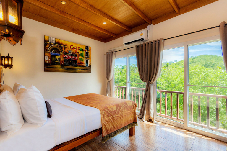 Bedroom 3, Khaosok River Home Resort, Phanom