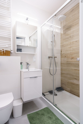 Bathroom, RentPlanet - Studio Fabryczna, Środa Śląska