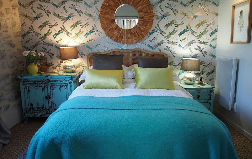 Bedroom 3, Maison des Quatre Saisons, Gironde