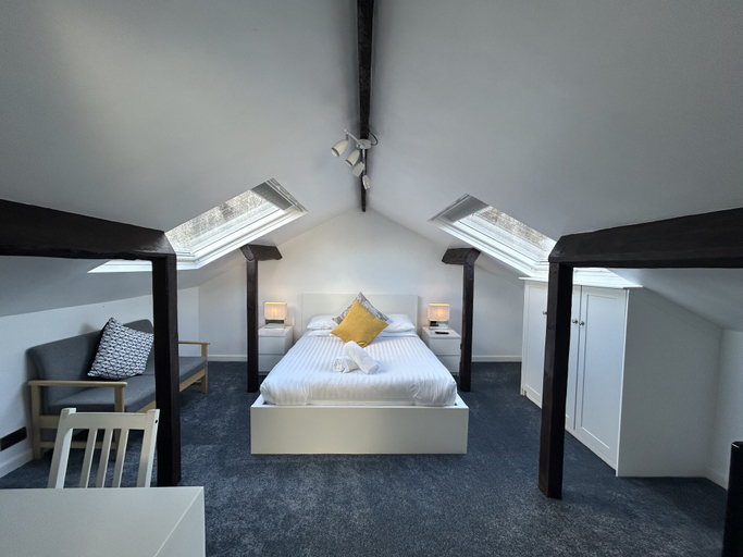 Bedroom 2, Sun Street ApartHotel, Lancashire
