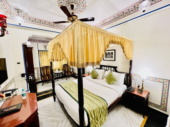 Bedroom 3, Umaid Mahal - A Heritage Style Boutique Hotel, Jaipur