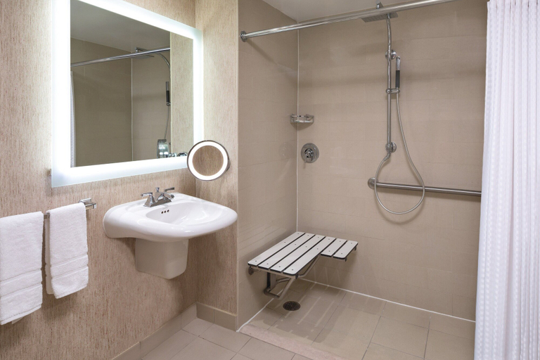 Bathroom 5, The Westin Southfield Detroit, Oakland