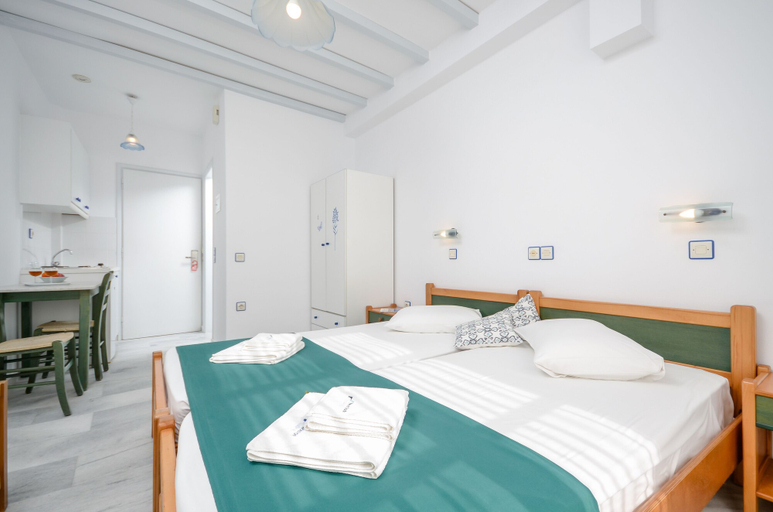 Bedroom 3, Nostos Studios, South Aegean