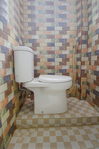 Bathroom 4, Hotel O Restu Inn, Bandar Lampung