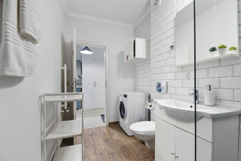 Bathroom 3, Blue Apartment near Shopping City Brasov, Brasov
