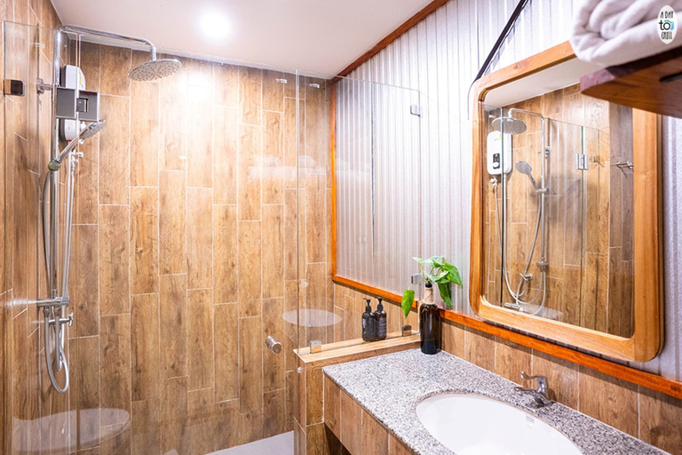 Bathroom 5, Dugong Village-Green Hotel, Sikao