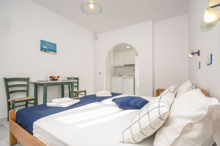 Bedroom 4, Nostos Studios, South Aegean