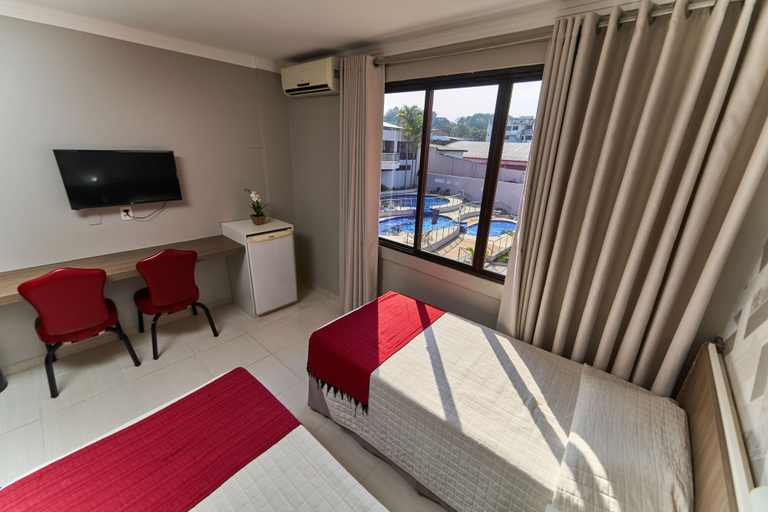 Bedroom 4, Foz Plaza Hotel, Foz do Iguaçu