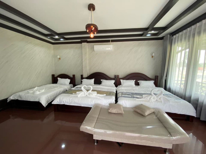 Bedroom 3, Xaymone Riverside Resort and Restaurant, Vangvieng