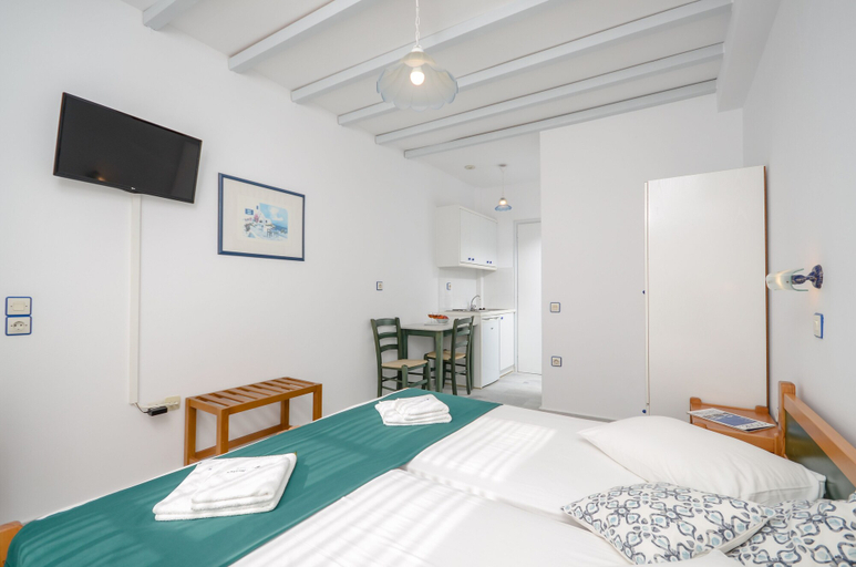 Bedroom 2, Nostos Studios, South Aegean