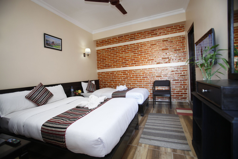 Bedroom 3, Hotel Sublime, Gandaki