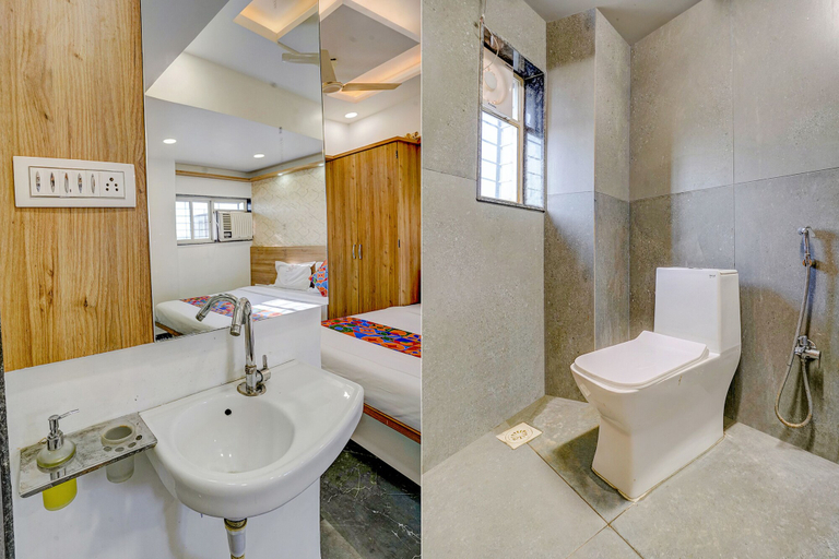 Bathroom 4, Via Stay Inn, Pune