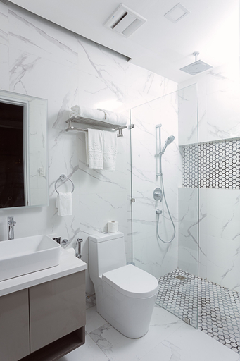 Bathroom 5, Stonehill Suites, Bacolod City