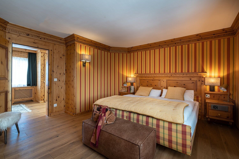 Bedroom 3, Hotel Steffani, Maloja
